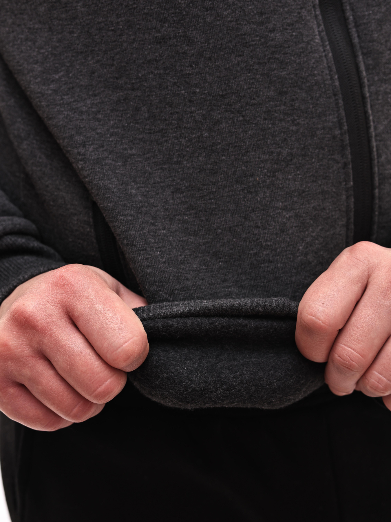 Толстовка мужская Тёмно-серый LUMO модель 694556 Фото