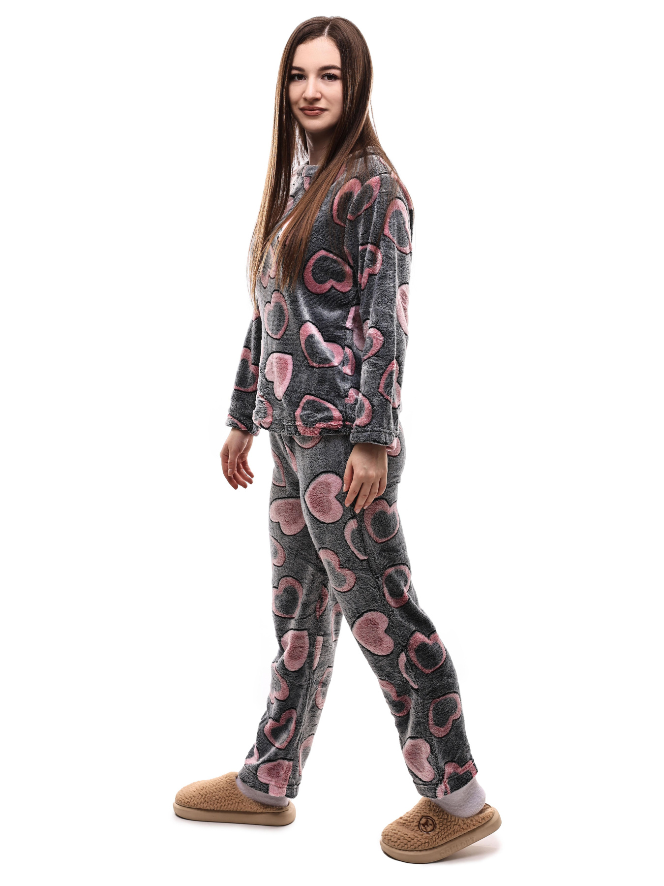 Пижама женская Серый LUMO модель 692453 Фото