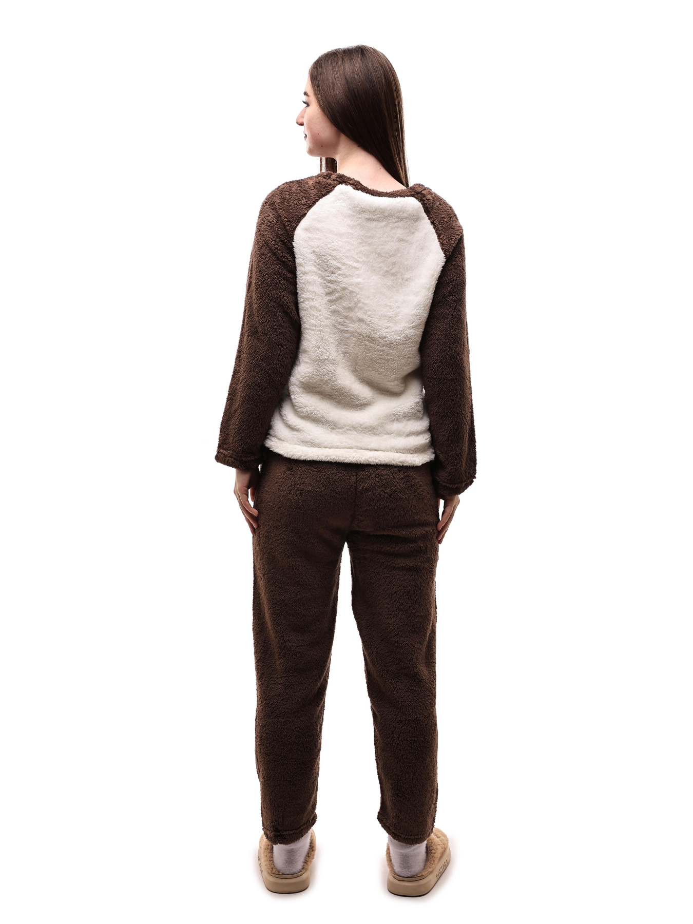 Пижама женская Тёмно-коричневый LUMO модель 692584 Фото