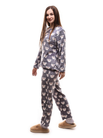 Пижама женская Серый LUMO модель 692594 Фото