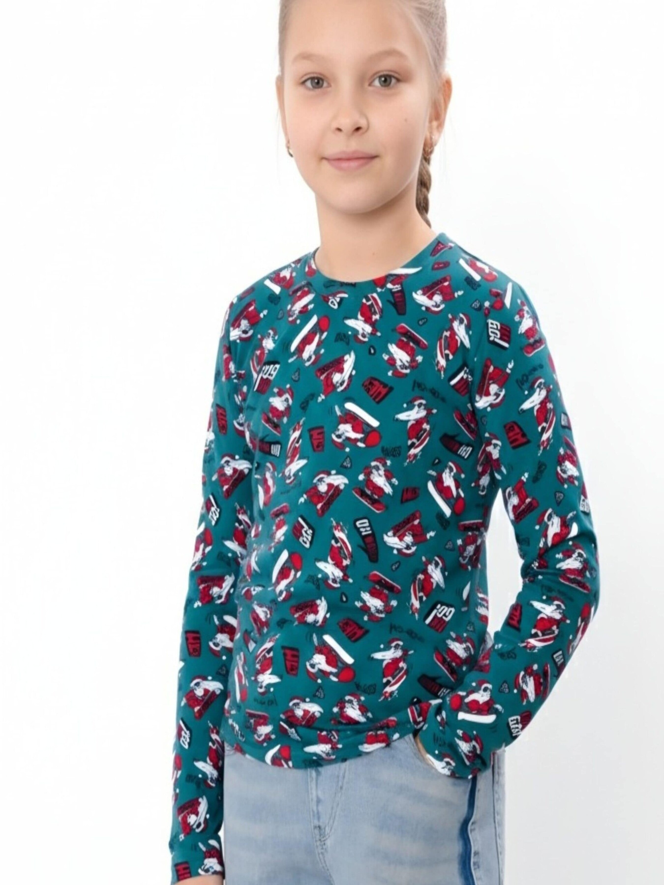 Лонгслив Носи своє модель 6025-santa Фото