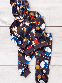 Комплект для немовлят Носи своє модель 5031-035-4-zvrqta-na-sro-korichnevomu Фото