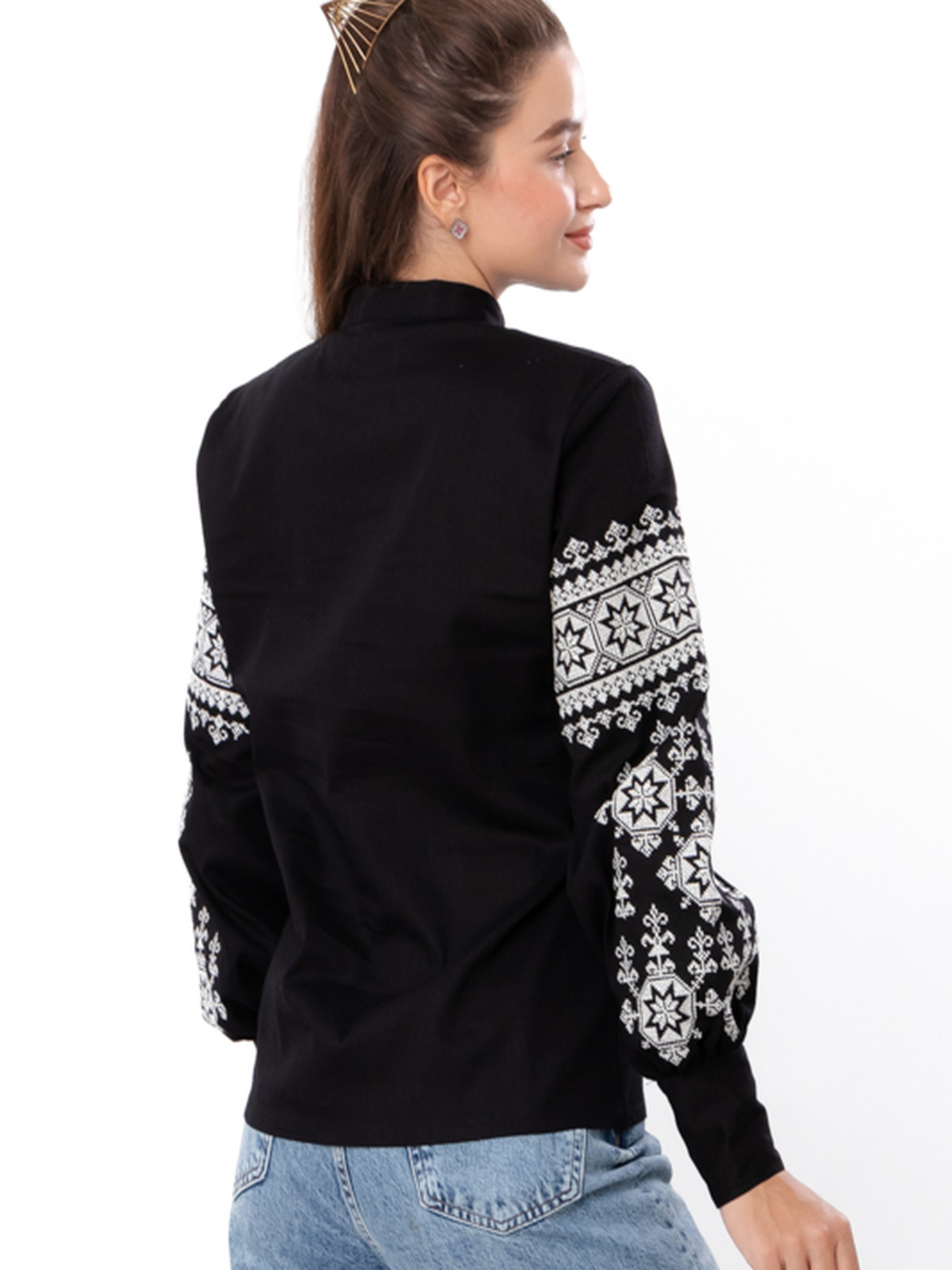 Вишита сорочка Носи своє модель 8409-132-22-chornij Фото