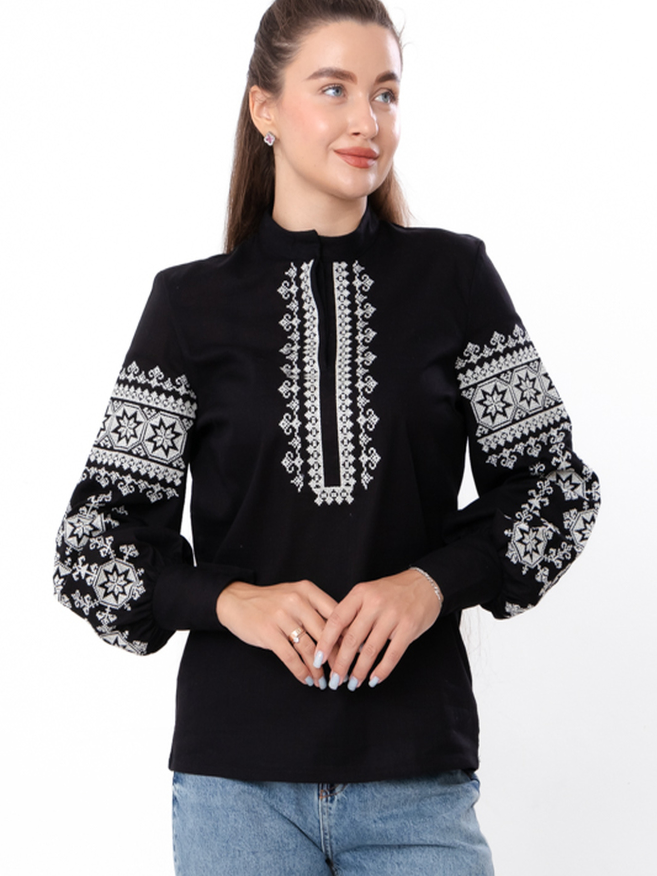 Вишита сорочка Носи своє модель 8409-132-22-chornij Фото