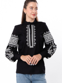 Вышитая рубашка Носи своє модель 8409-132-22-chornij Фото