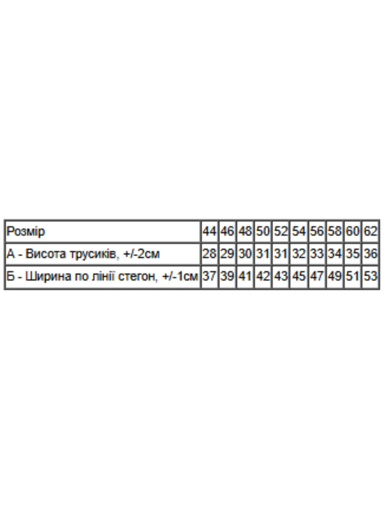 Труси жіночі сліпи однотонні, Чорний Носи Своє (8317-001) модель 8317-001-chornij Фото