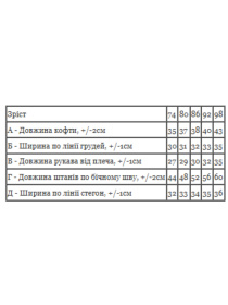 Комплект для младенцев Носи своє модель 5066-025-33-5-svtla-kava Фото