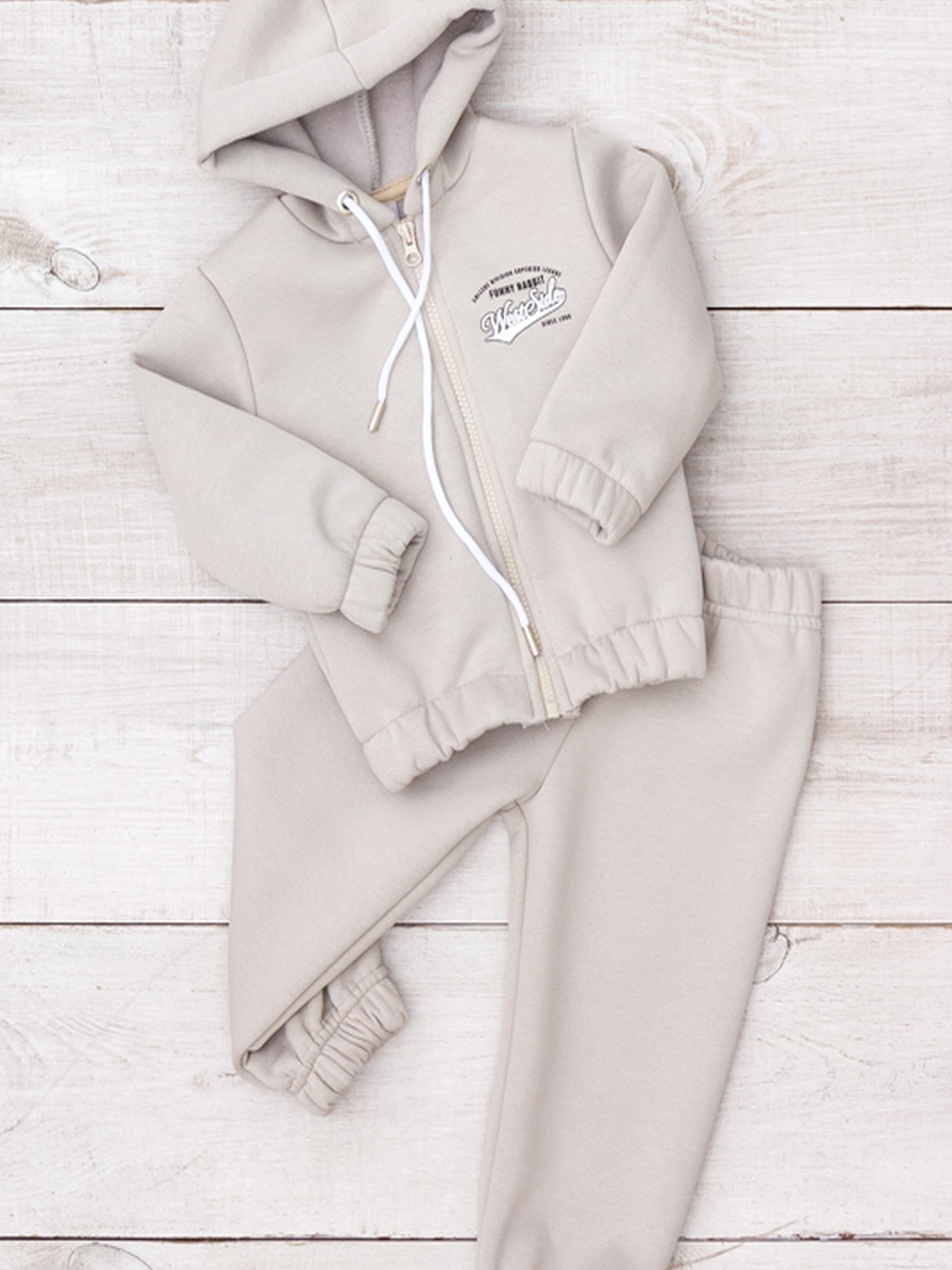 Дитячий Комплект для немовлят Носи своє  (5066-025-33-4-dimchastij) колір світло-сірий, матеріал бавовна/поліестер