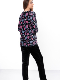 Пижама Носи своє модель 8162-035-1-serdechka-rozhevij-blakitnij Фото