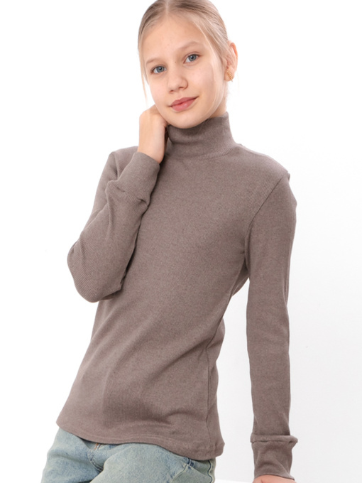 Утеплена водолазка в рубчик (унісекс) дитяча, Моко Носи Своє (6068-021) модель 6068-021-mokko Фото