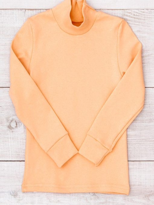 Дитяча водолазка (унісекс) однотонна, Персиковий Носи Своє (6068-040) модель 6068-040-pomaranchevo-persikovij Фото
