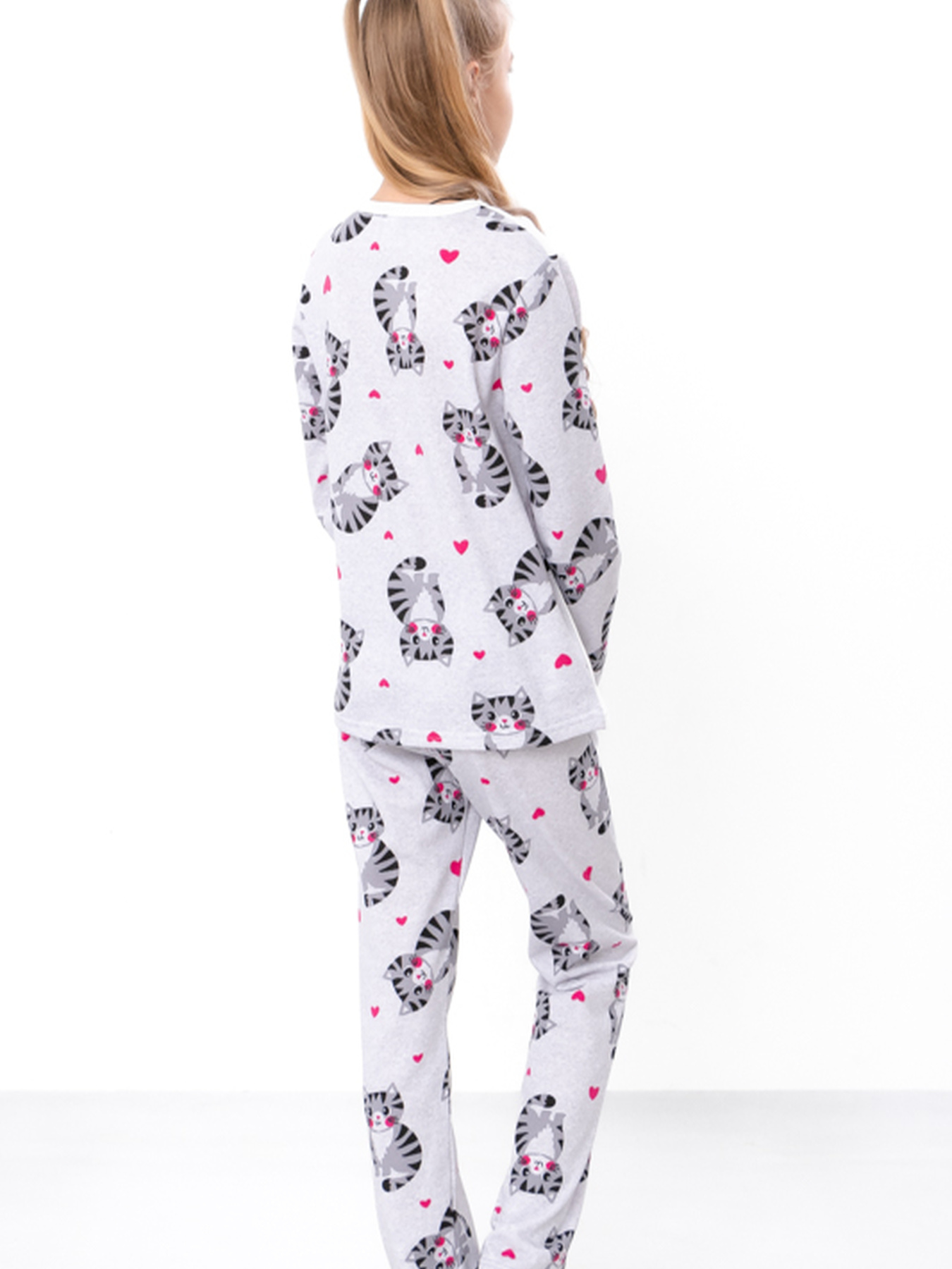 Пижама Носи своє модель 6076-024-33-2-koti-srij-melanzh Фото