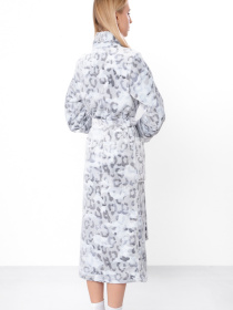 Халат Носи своє модель 8577-035-blakitno-srij Халат Носи своє модель 8577-035-blakitno-srij Фото