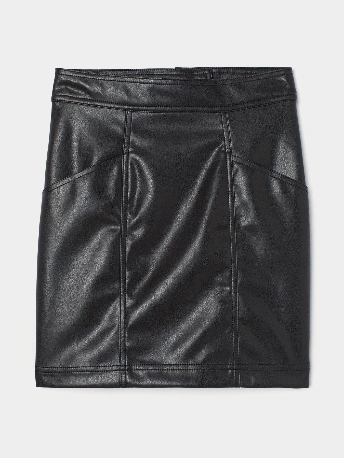 Юбка мини H&M модель 7962430log_Черный Фото