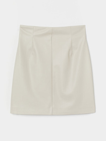 Юбка мини H&M модель 8738842dm_Светло-серый Фото