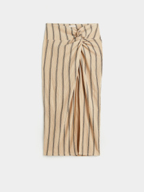 Юбка миди H&M модель 1094734arl_Бежевый Фото