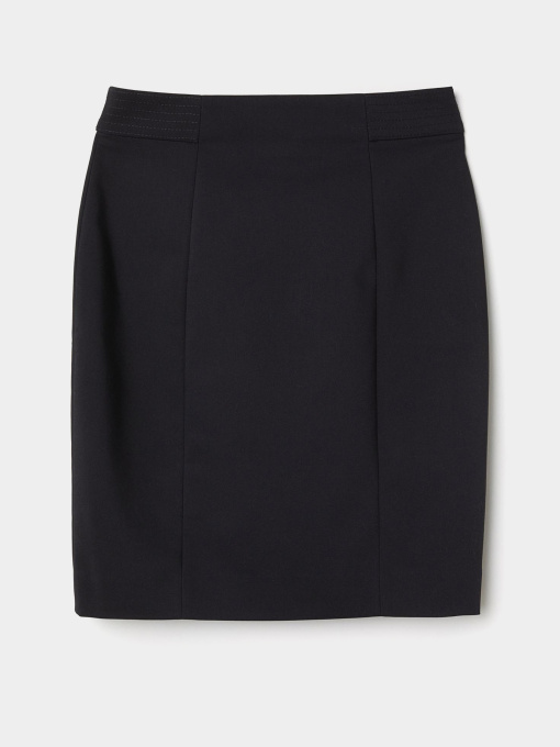 Юбка мини H&M модель 5464060wer_Черный Фото