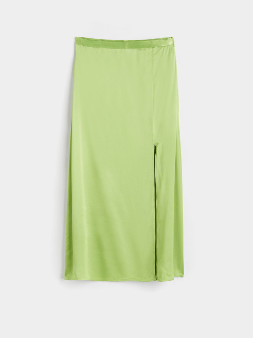 Юбка миди H&M модель 9429526wer_Зеленый Фото