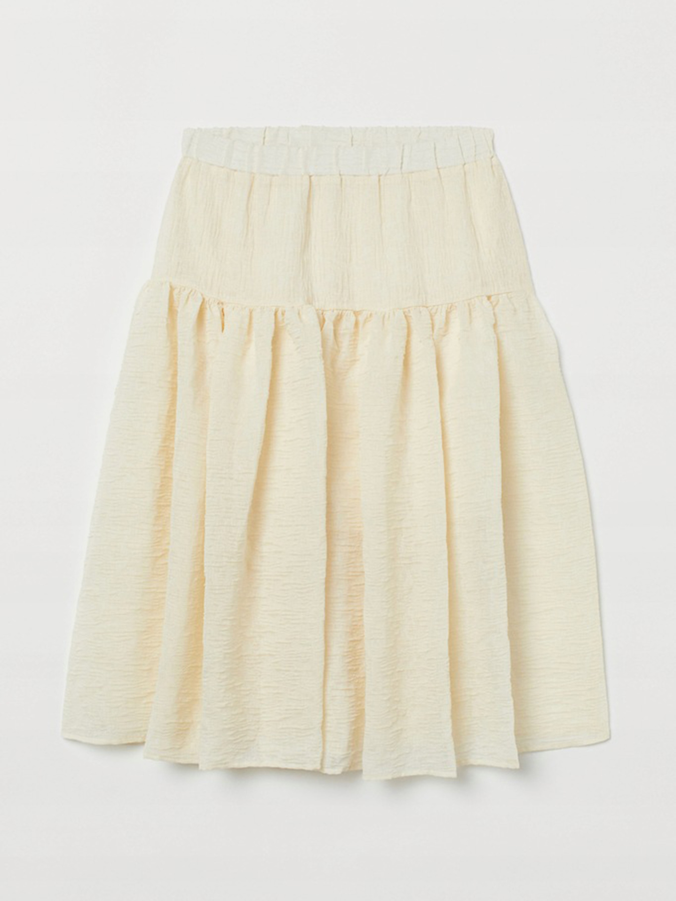 Спідниця міді H&M модель 6896021wer_Айвори Фото