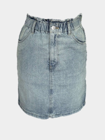 Джинсова спідниця H&M модель 9374463wer_Светло-синий Фото