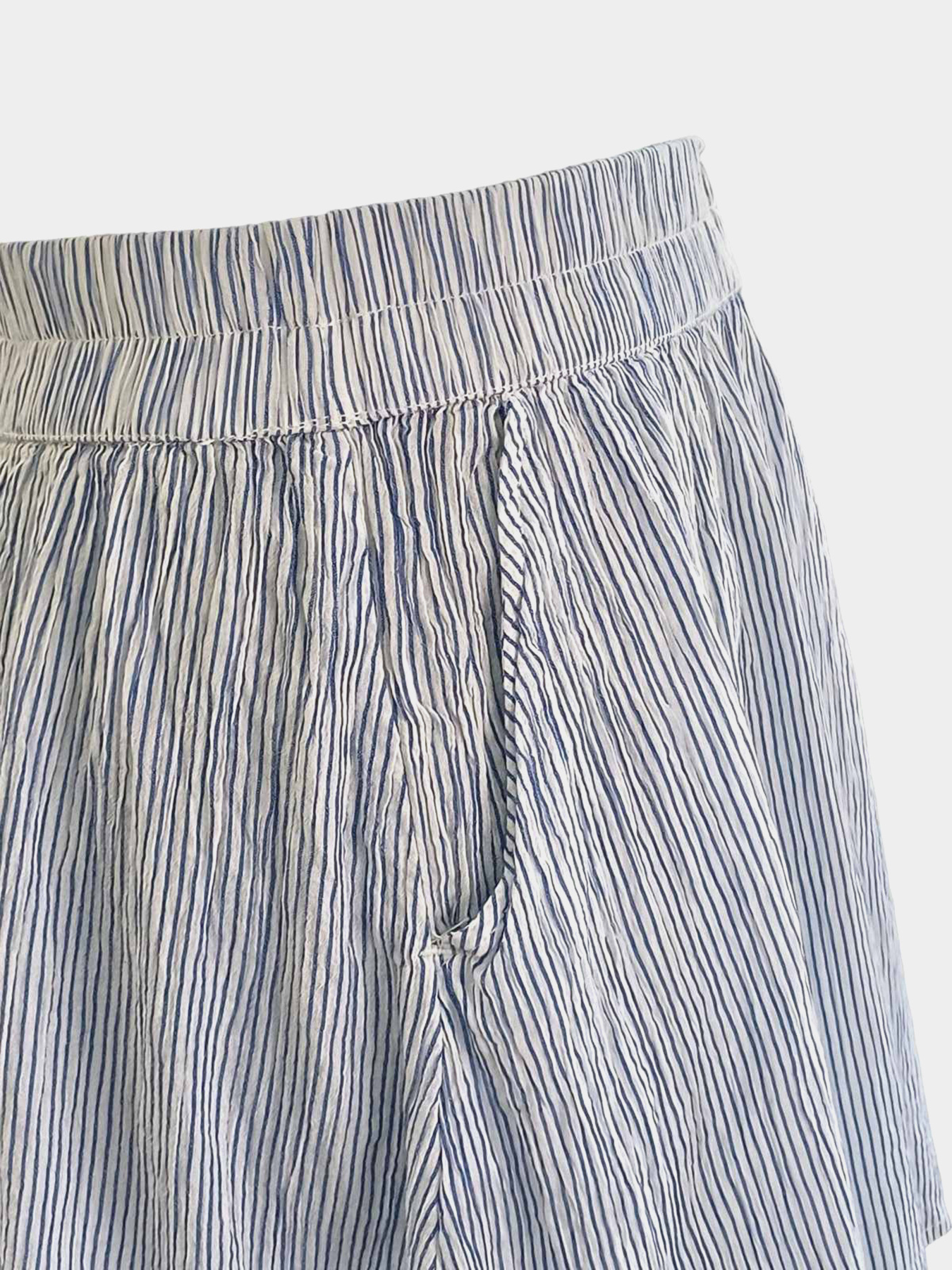 Юбка мини H&M модель 6347186wer_Сине-белый Фото