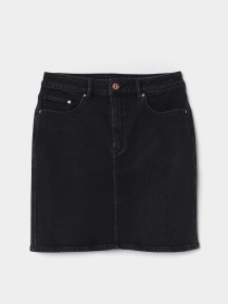 Джинсова спідниця H&M модель 7298609wer_Черный Фото