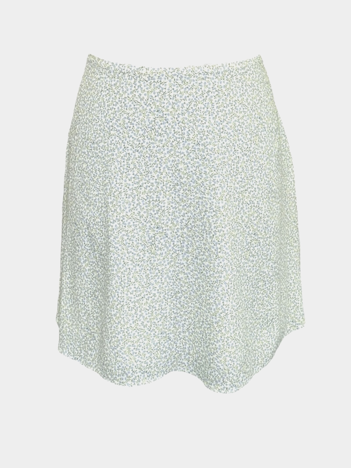 Юбка мини H&M модель 1243521wer_Светло-зеленый Фото