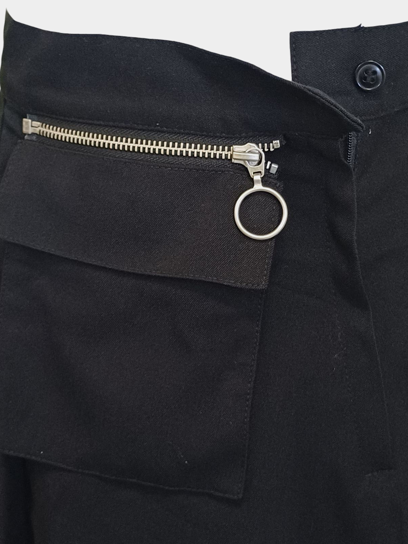 Юбка мини H&M модель 3356144wer_Черный Фото