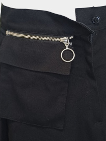 Юбка мини H&M модель 3356144wer_Черный Фото