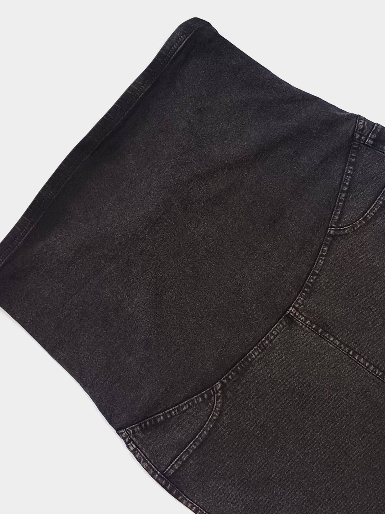 Юбка миди H&M модель 8537041wer_Темно-серый Фото