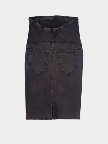 Юбка миди H&M модель 8537041wer_Темно-серый Фото