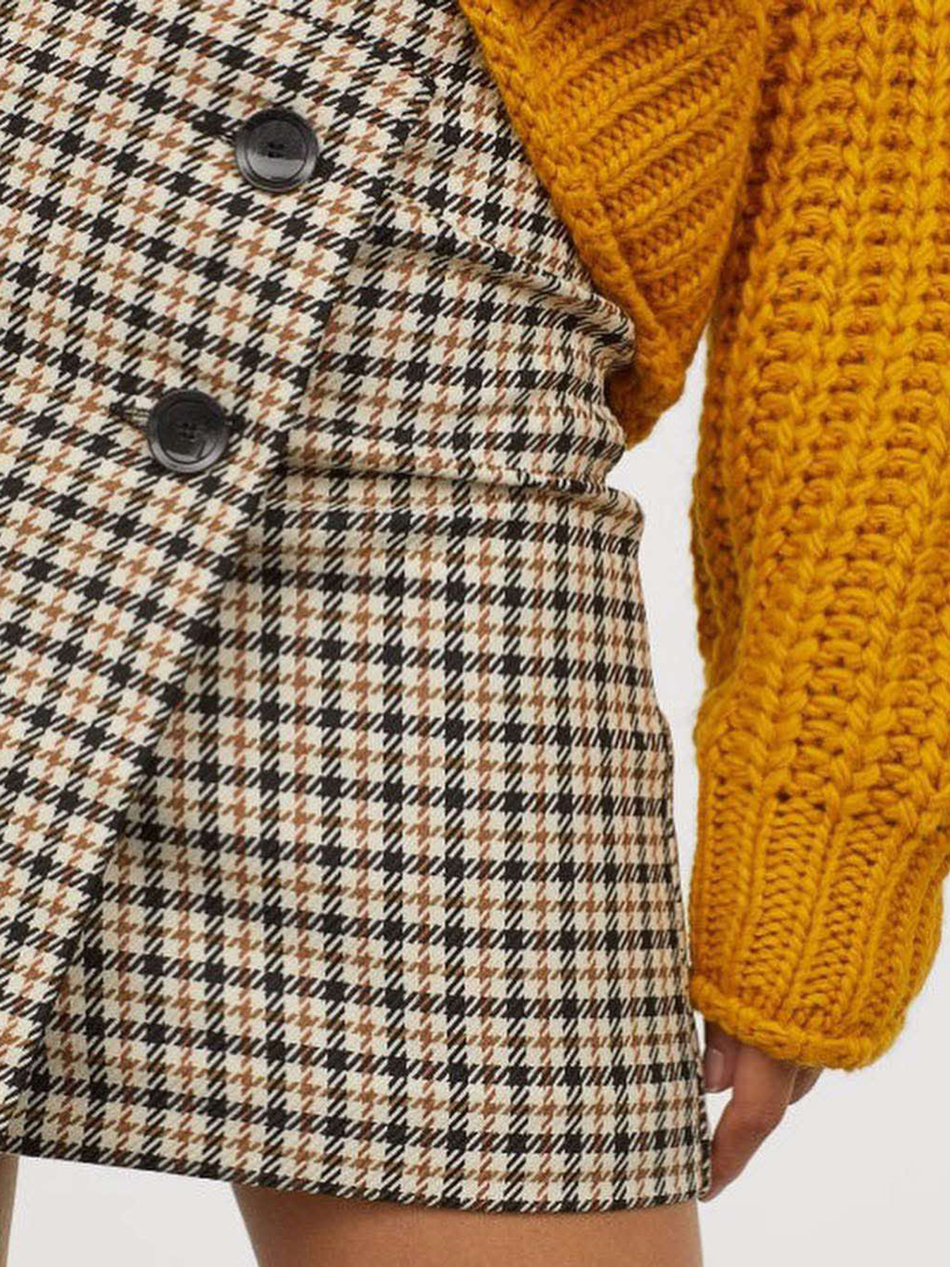 Спідниця міні H&M модель 6905268wer_Комбинированный Фото