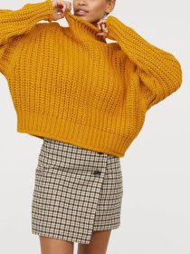 Спідниця міні H&M модель 6905268wer_Комбинированный Фото