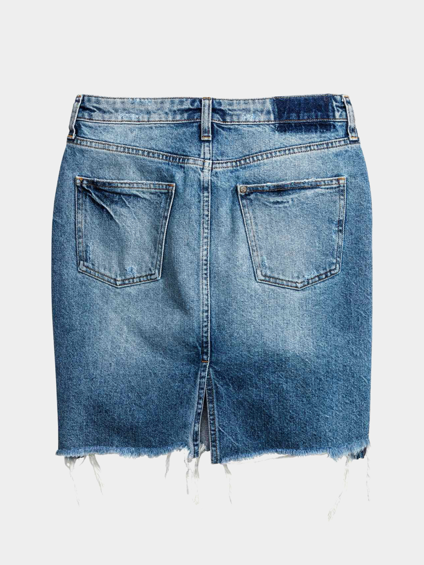 Джинсова спідниця H&M модель 8528541wer_Синий Фото