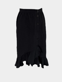 Юбка миди Monki модель 5623878wer_Черный Фото