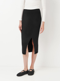 Спідниця міді Monki модель 9451665wer_Черный Фото
