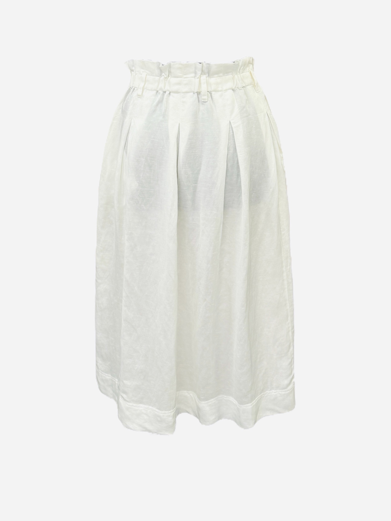 Спідниця міді H&M модель 2220301wer_Белый Фото