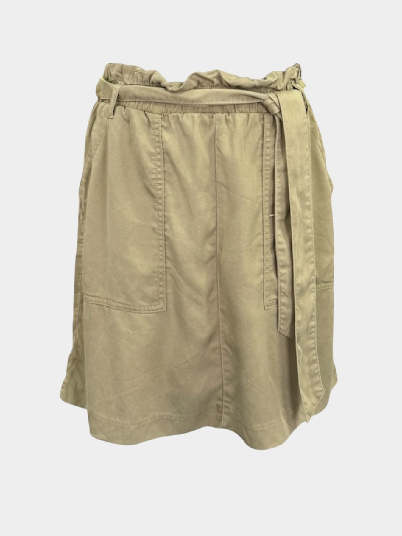 Спідниця міні H&M модель 5007605wer_Оливковый Фото