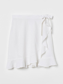 Спідниця міні H&M модель 8847711wer_Белый Фото