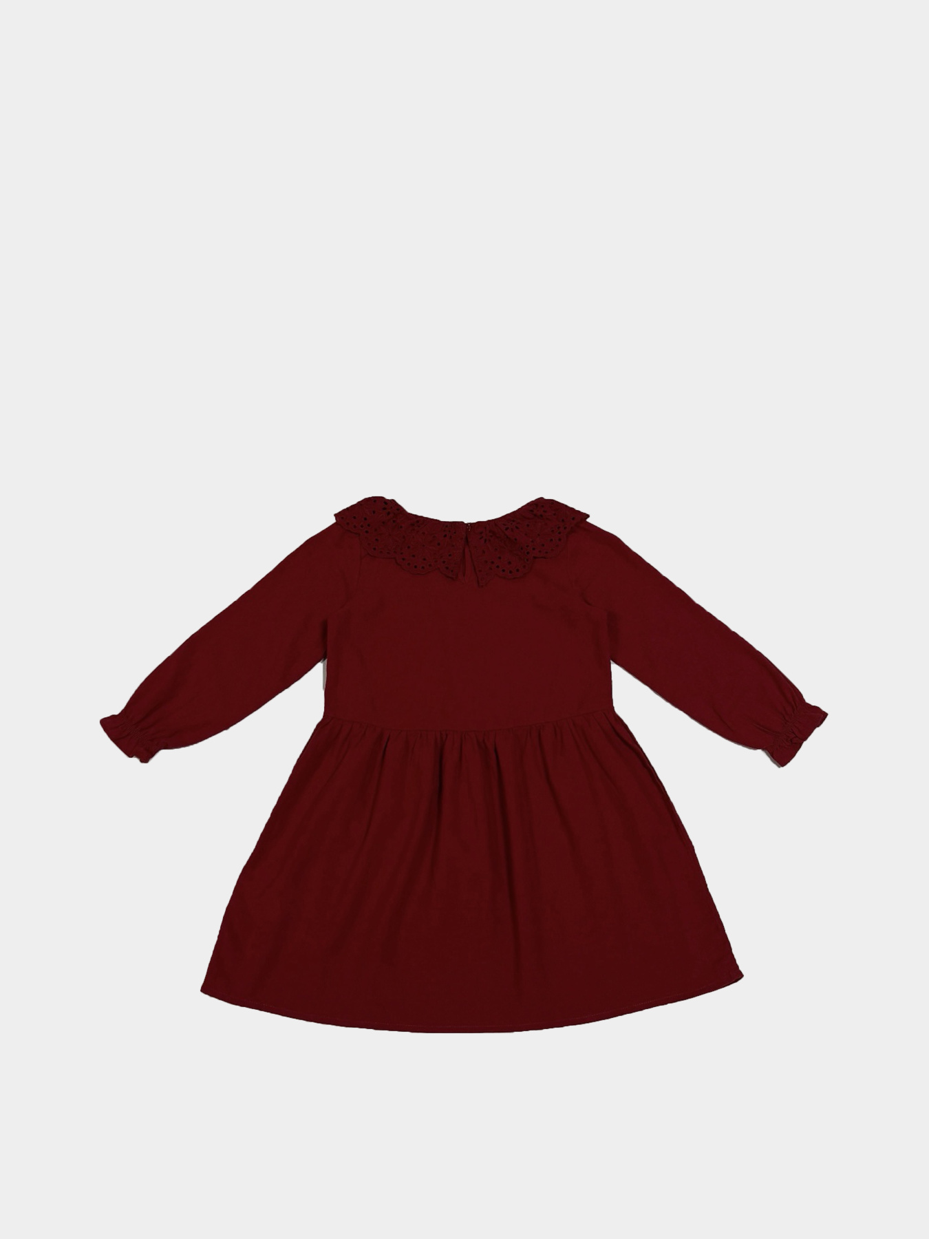 Сукня міді H&M модель 10056914kwer_Бордовый Фото