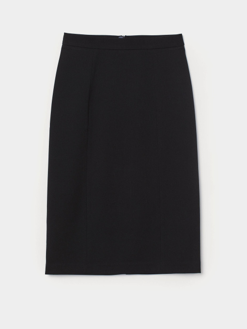 Юбка миди H&M модель 9453212wer_Черный Фото