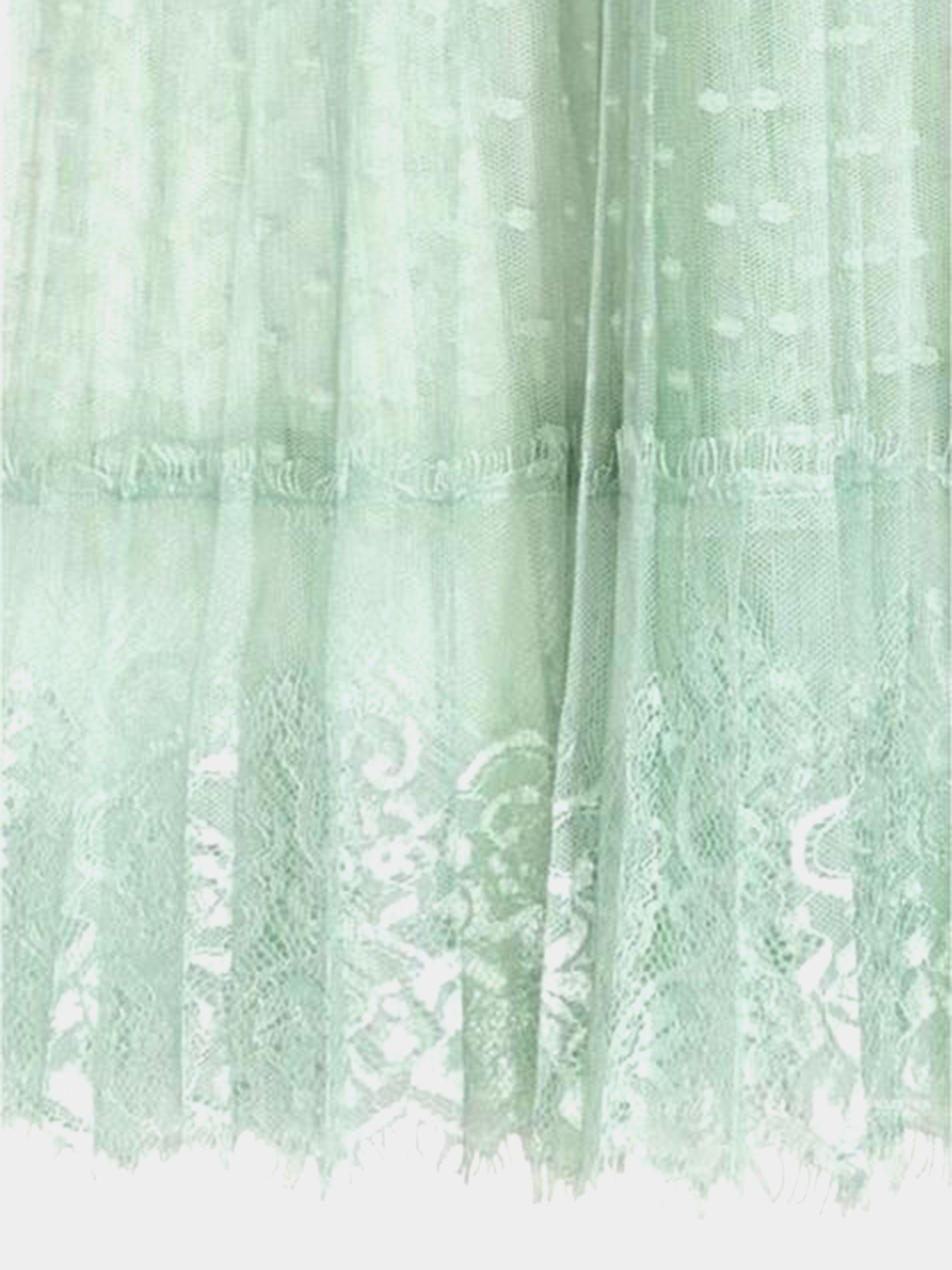 Юбка миди H&M модель 7875961wer_Светло-бирюзовый Фото