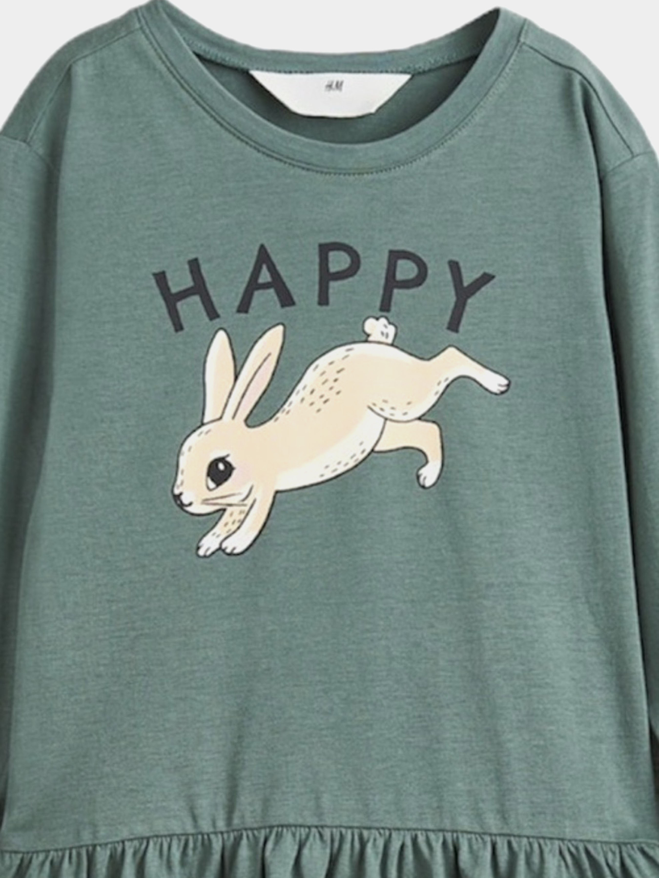 Сукня міді H&M модель 10689686kwer_Зеленый Фото