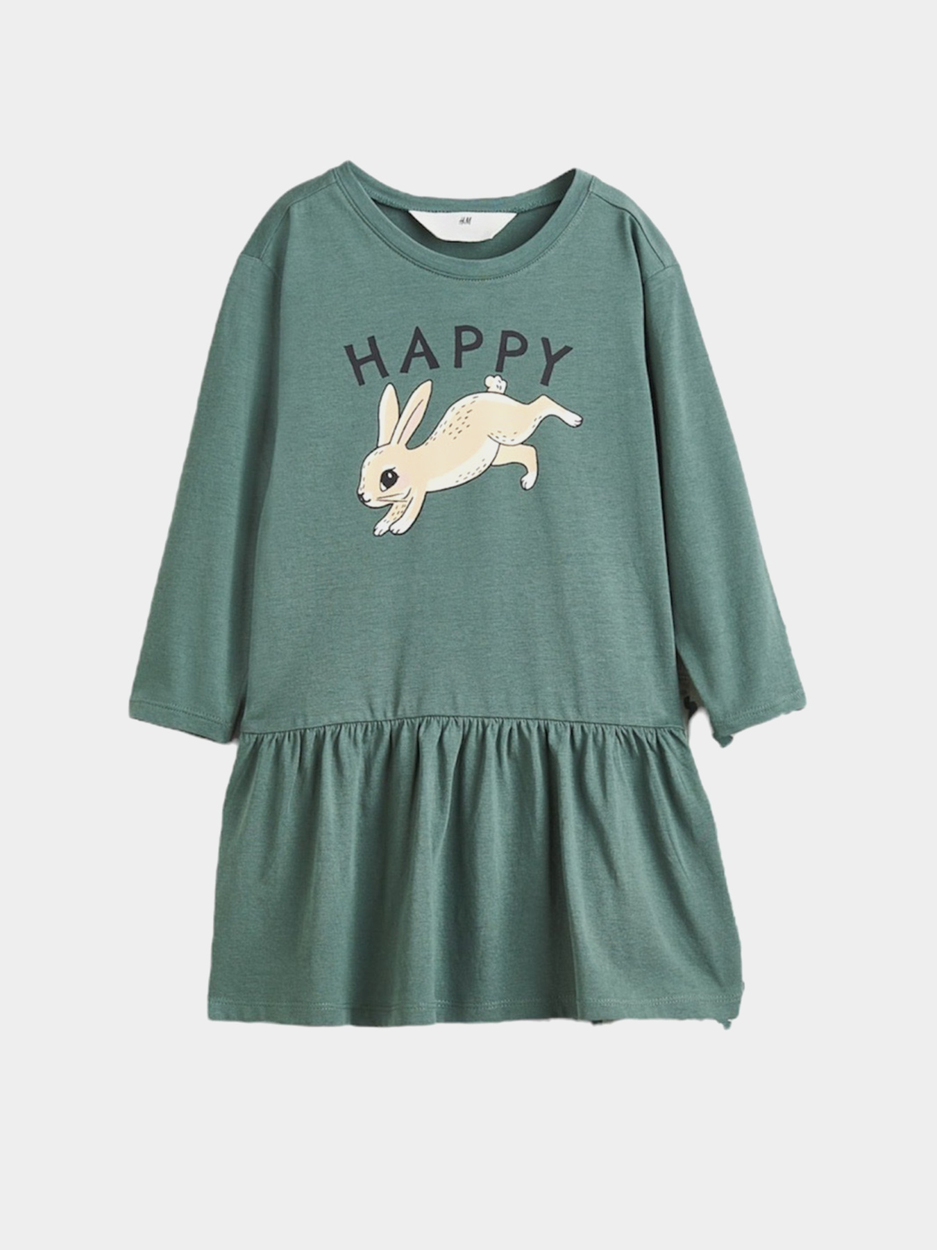 Сукня міді H&M модель 10689686kwer_Зеленый Фото