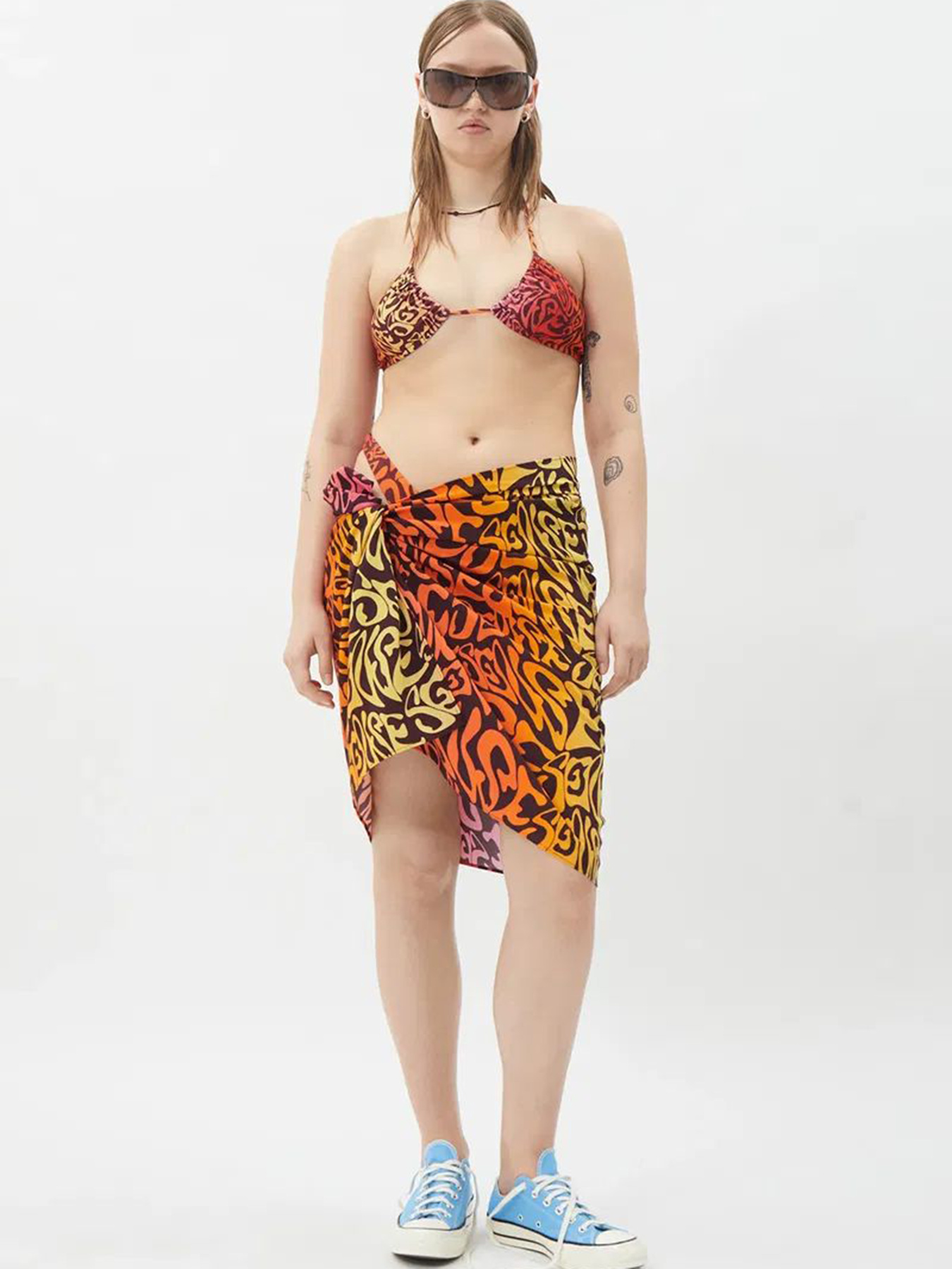 Парео Weekday модель 5687143wer_Комбинированный Парео Weekday модель 5687143wer_Комбинированный Фото