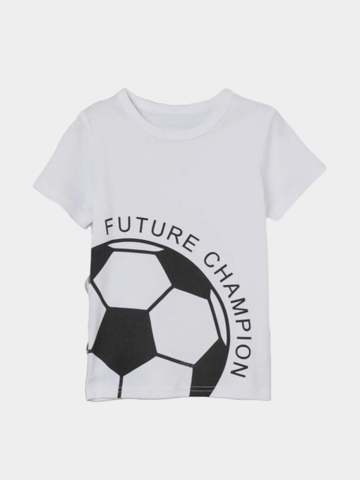 Футболка модель 9570343kwer_Бело-черный Фото