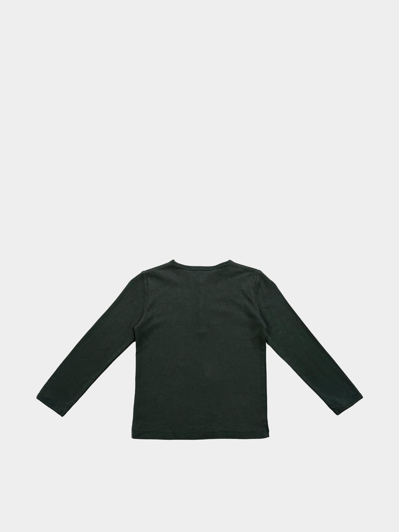 Лонгслів H&M модель 7896691kwer_Темно-зеленый Фото