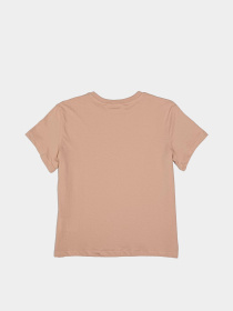 Футболка H&M модель 10320035kwer_Пудровый Футболка H&M модель 10320035kwer_Пудровый Фото