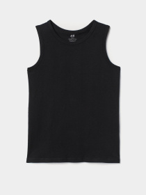 Майка H&M модель 5898961kwer_Черный Майка H&M модель 5898961kwer_Черный Фото