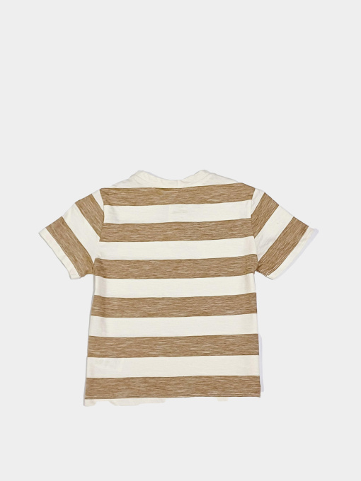 Футболка H&M модель 9418117kwer_Кремово-коричневый Фото